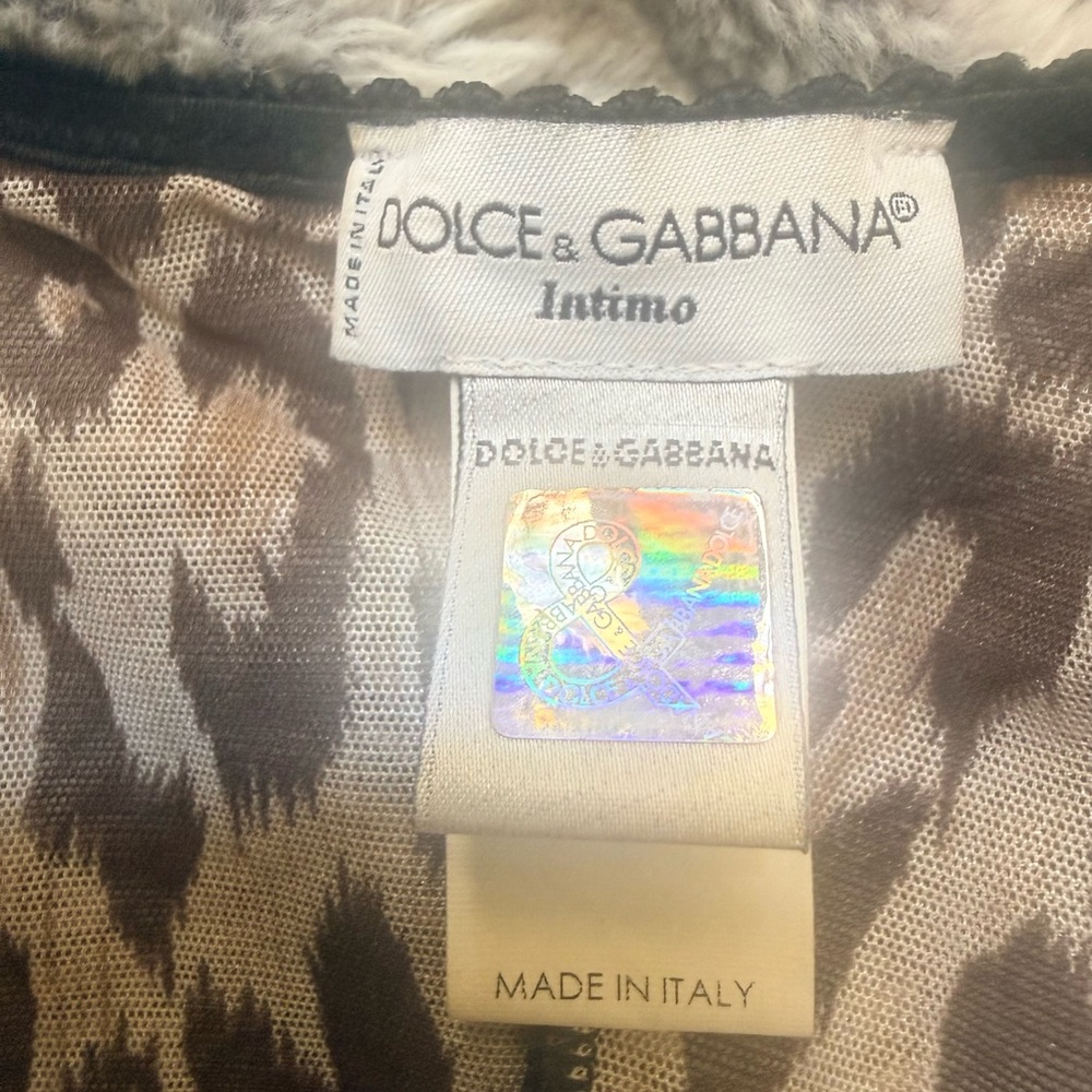 DOLCE & GABBANA Authentic Leopard Print Slip Nighty - Picture 7 of 10